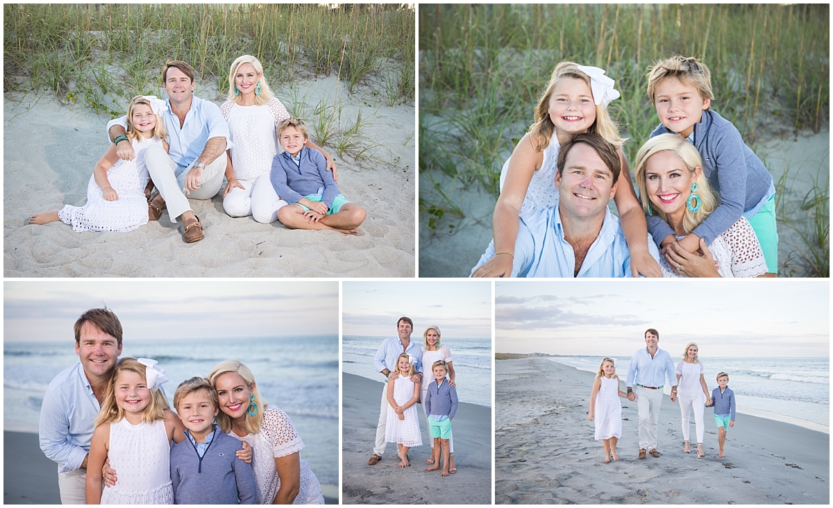 surfside beach family photo session