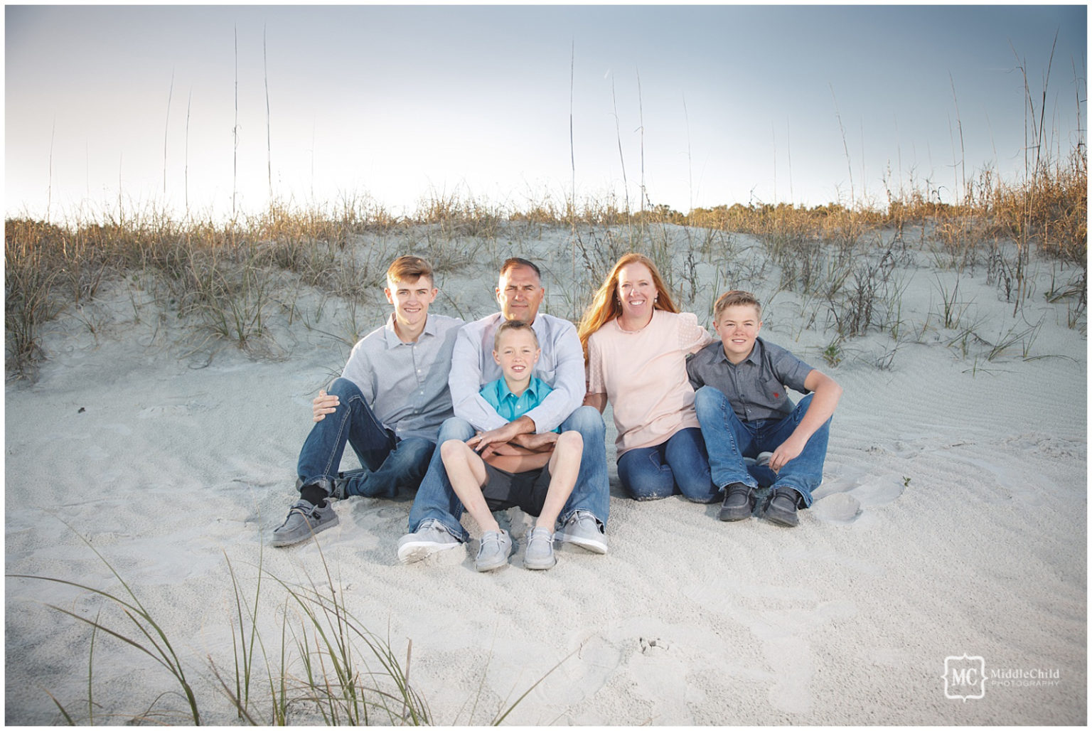 Surfside Beach Family Photography – The Mazzotti Family from Colorado