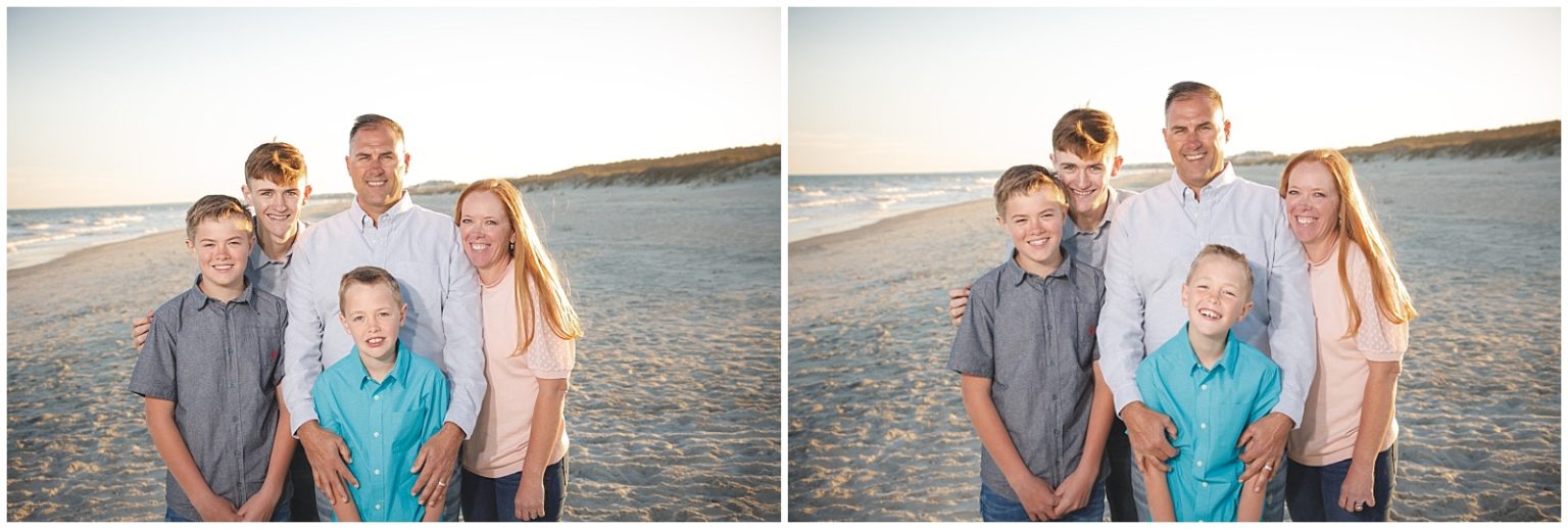 Surfside Beach Family Photography – The Mazzotti Family from Colorado