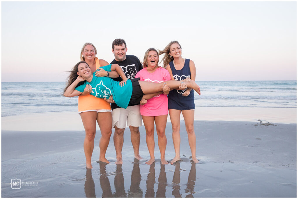 family beach photographer surfside beach