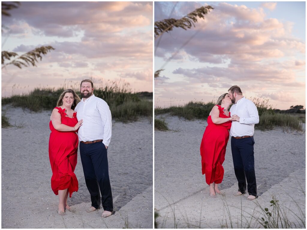 sunset in pawleys island